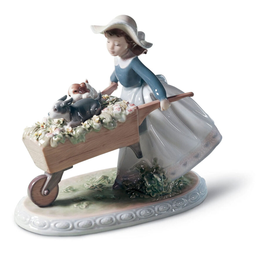 A Barrow of Fun Girl Figurine