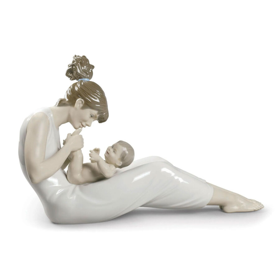 Giggles with Mom Figurine