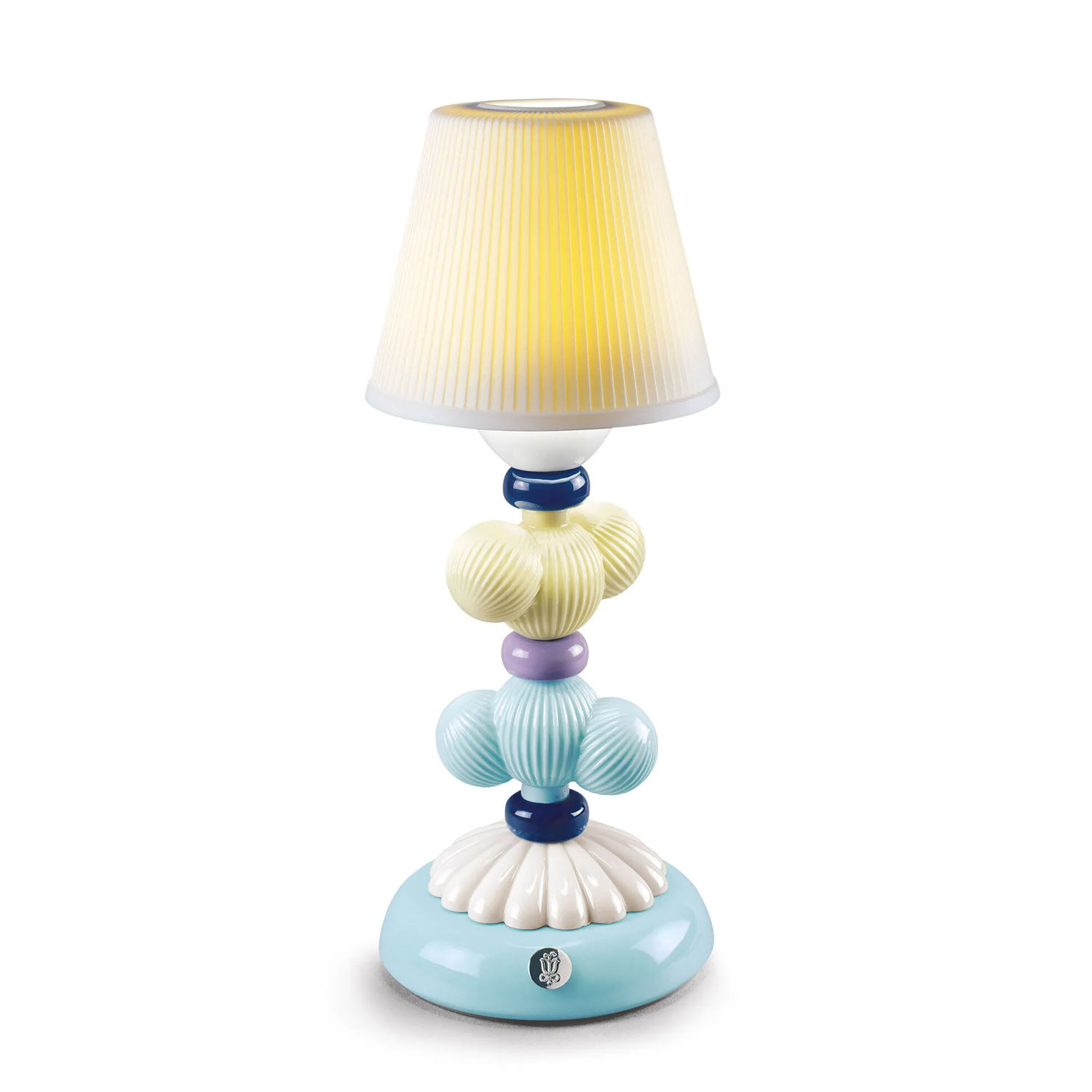 Cactus Firefly Table Lamp. Yellow and Blue