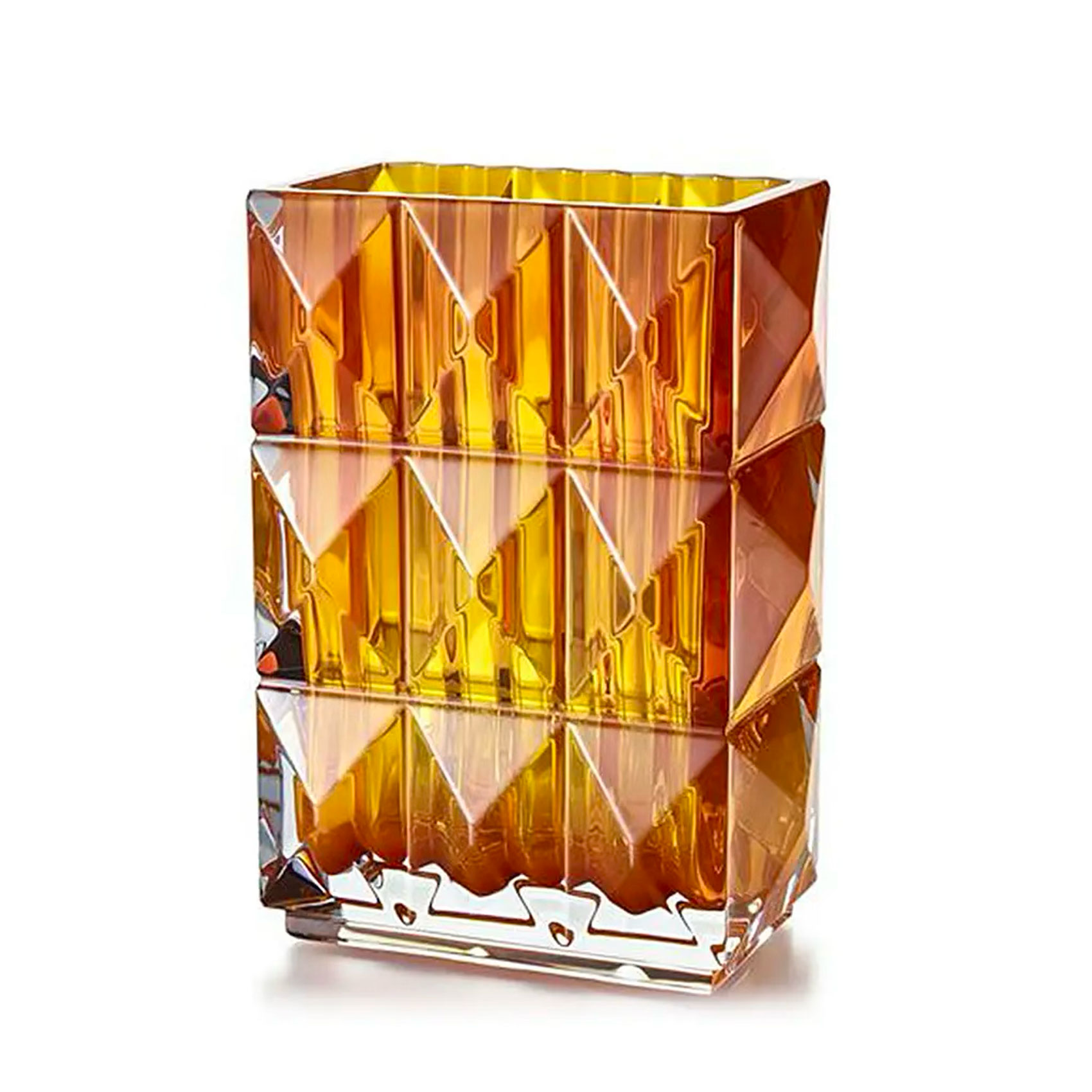 LOUXOR-RECTANGULAR-VASE,-AMBER