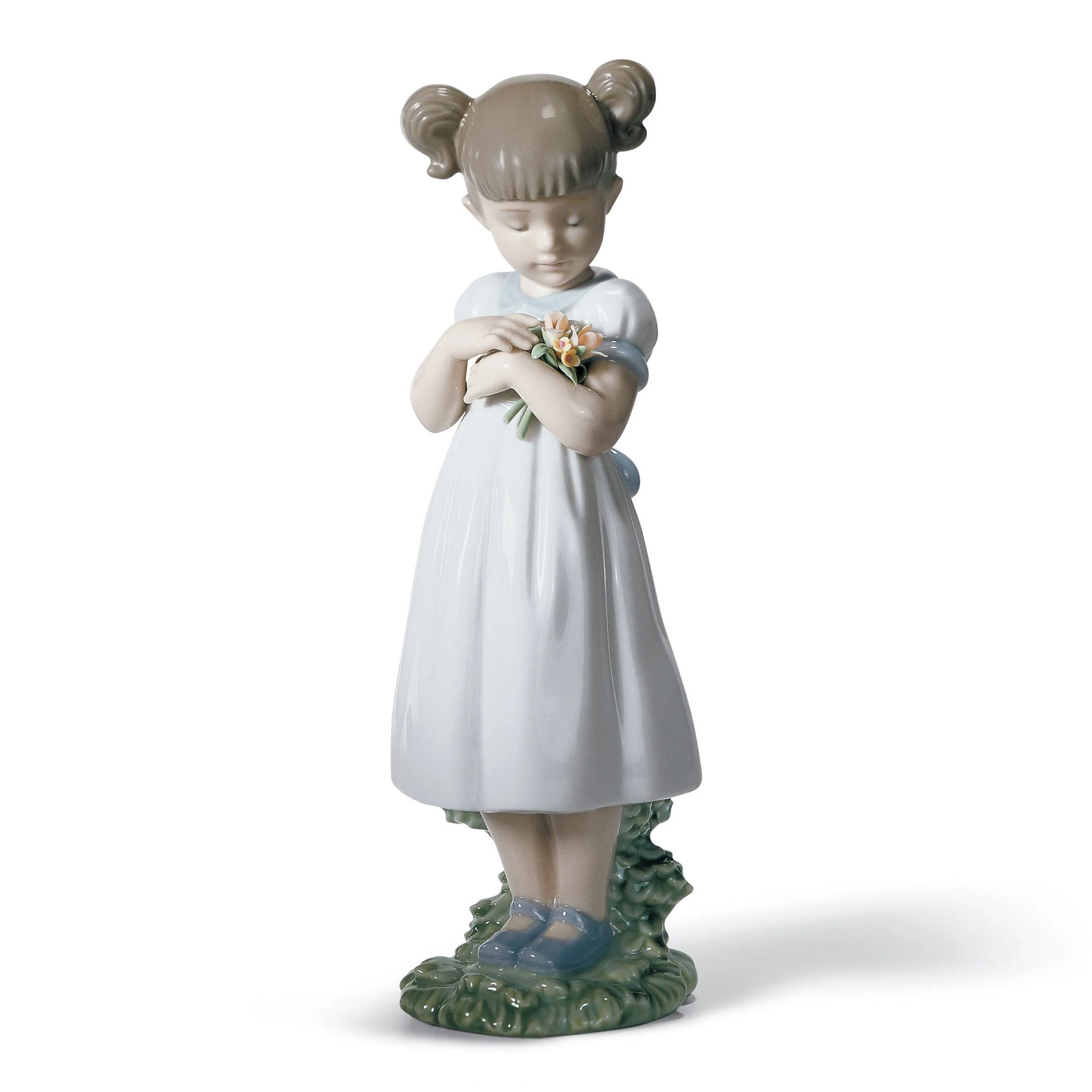 Flowers for Mommy Girl Figurine
