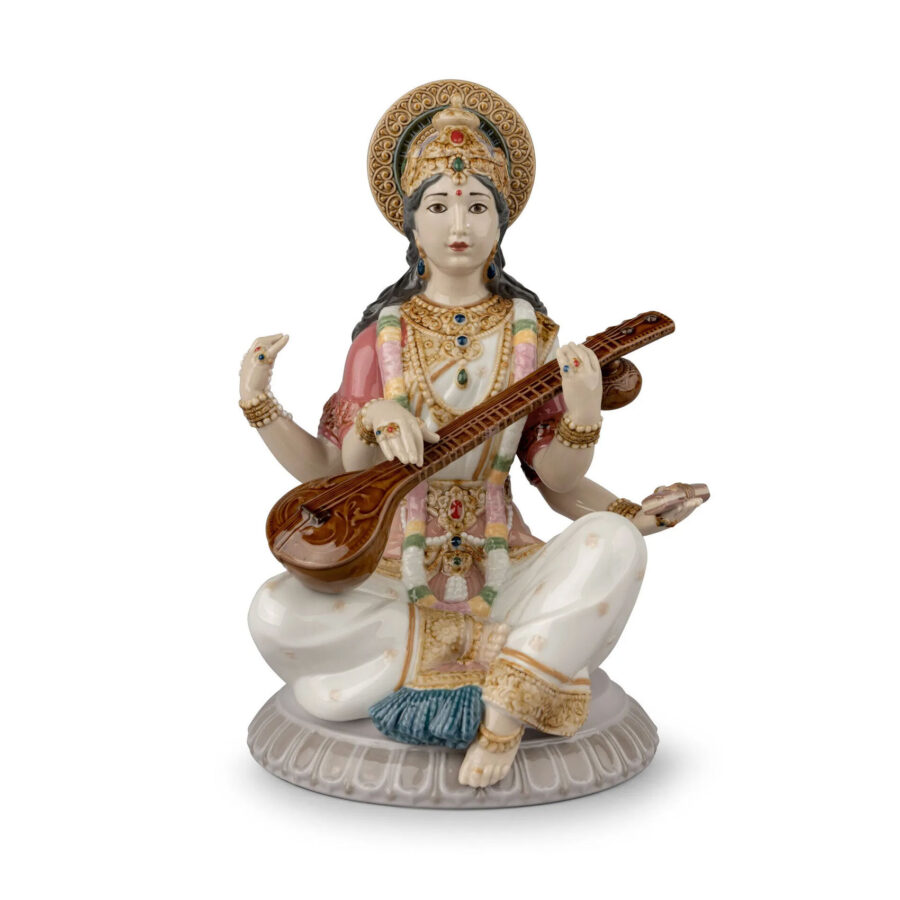 Goddess Saraswati Figurine