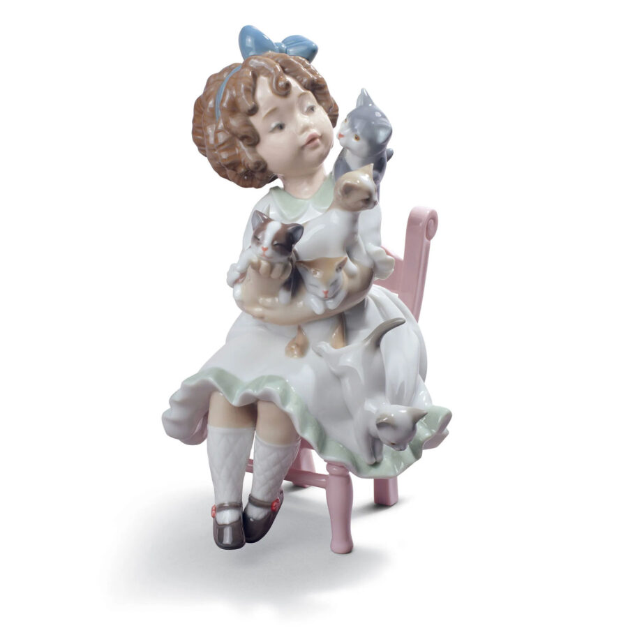 My Little Family Girl Figurine