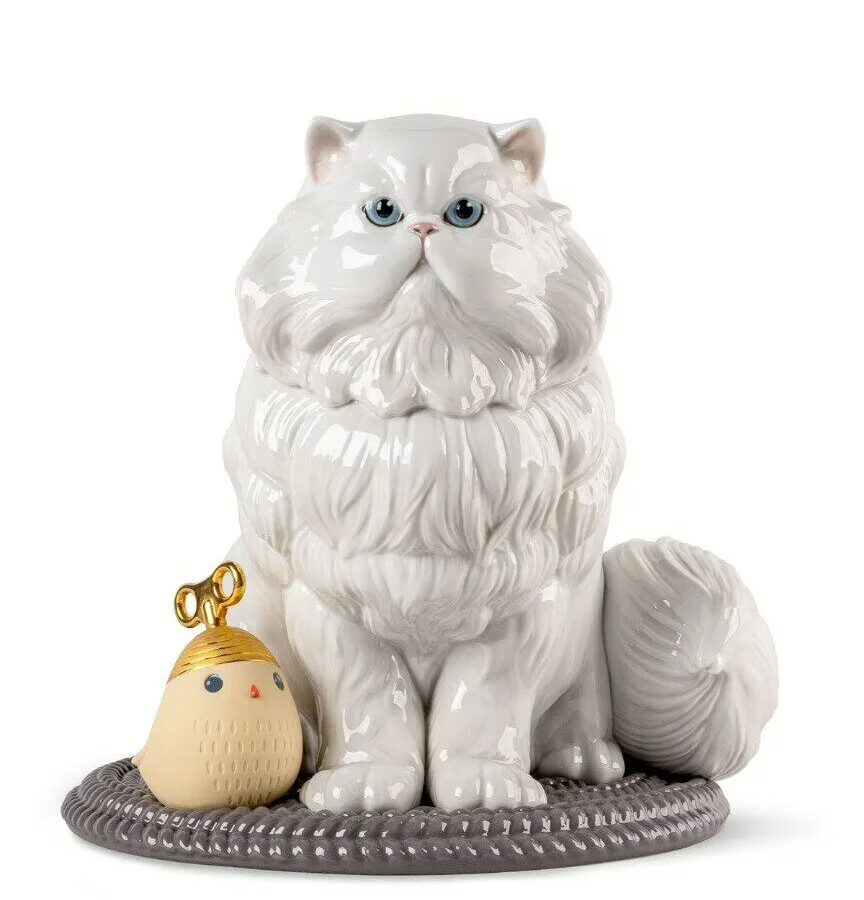 Persian Cat Sculpture