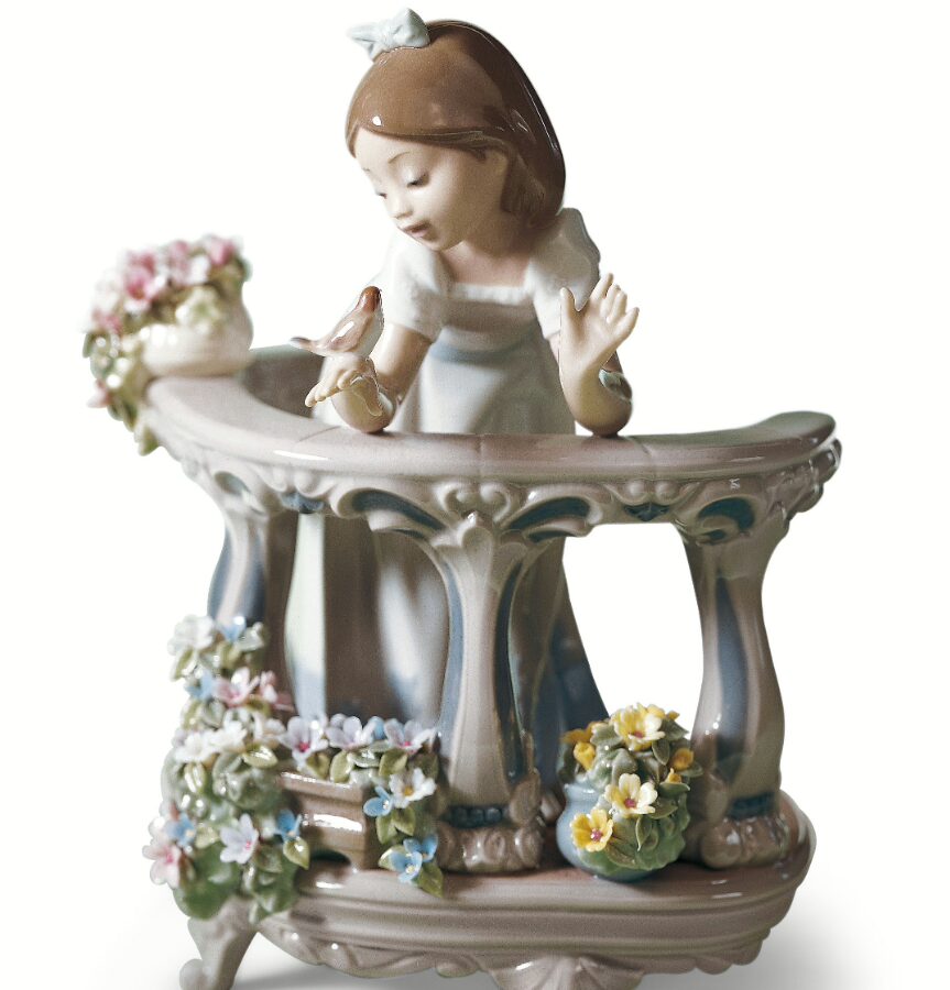 Morning Song Girl Figurine