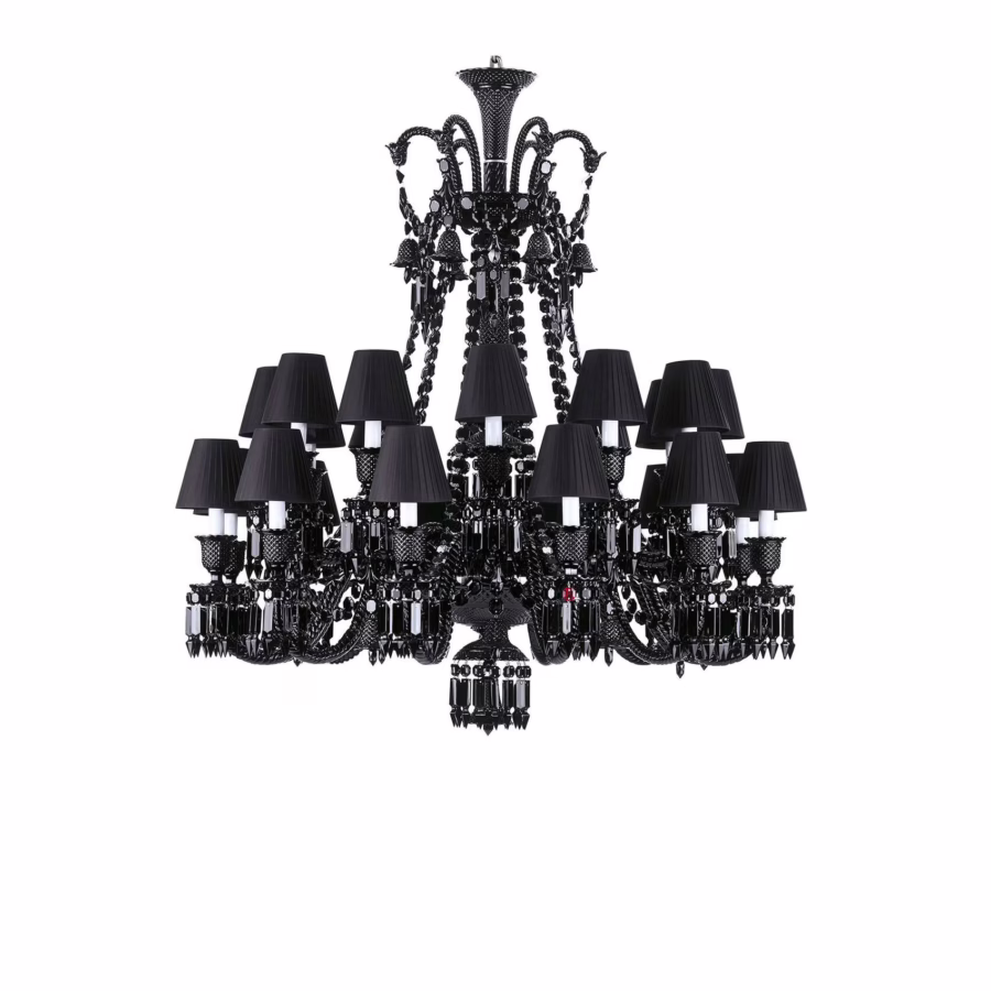 Zénith Chandelier Black (24L)