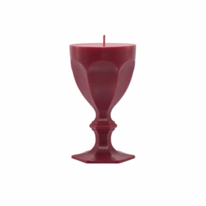 Harcourt-Glass-Candle-Red
