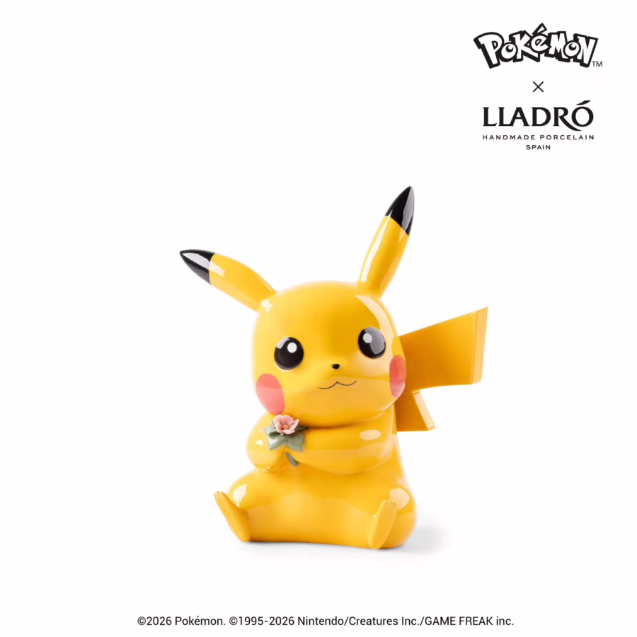 01009816 Pikachu™-Sculpture.-Numbered-Edition